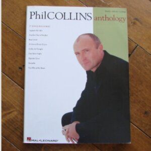 Phil Collins Anthology Piano Vocal Guitar Sheet Music In The Air Tonight + more